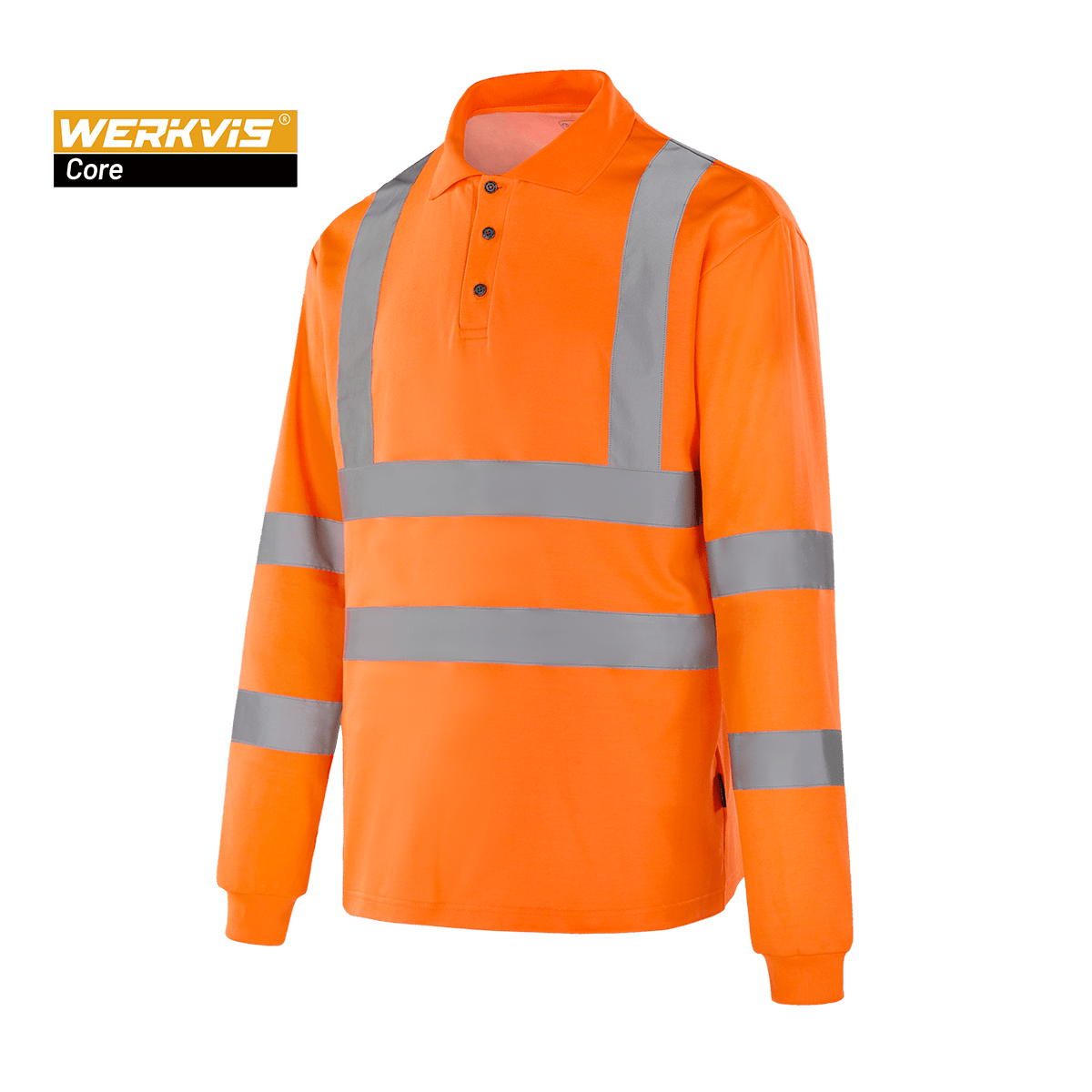 GENEVE - WT302 - Hi-vis long sleeve POLO - Werkvis